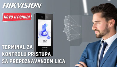 Terminal za kontrolu pristupa sa prepoznavanjem lica