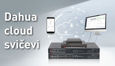 Novo u ponudi - Dahua cloud svičevi