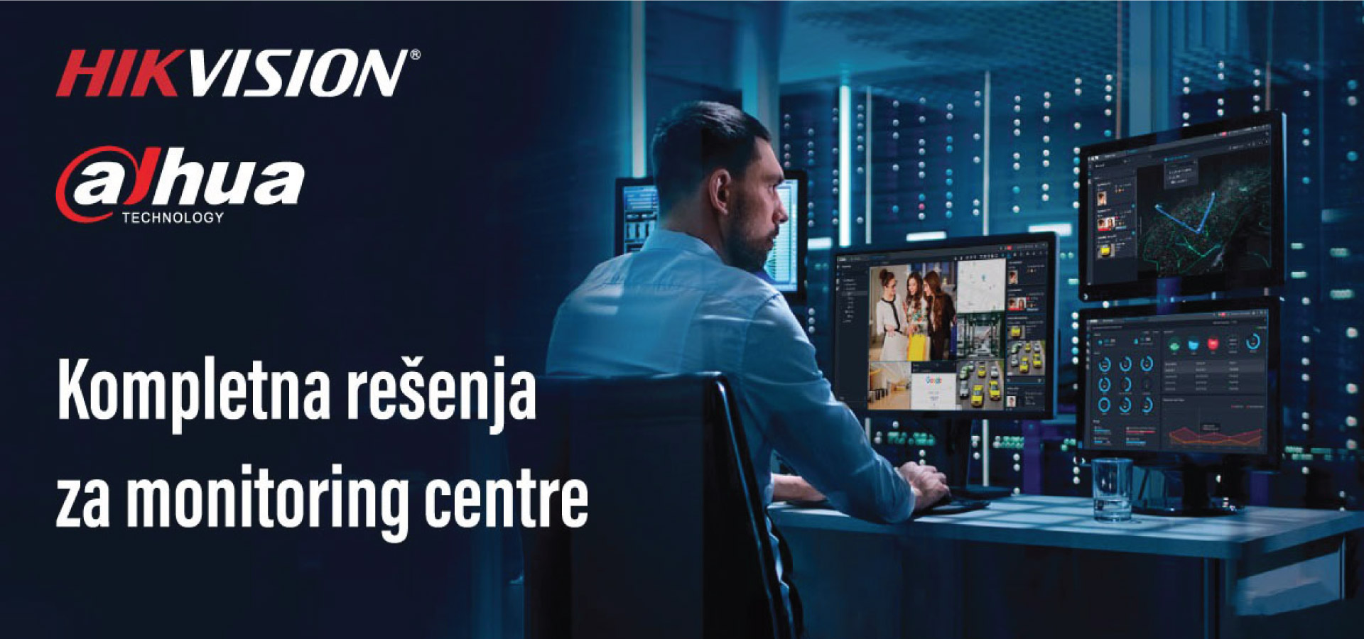 Kompletna rešenja za monitoring centre