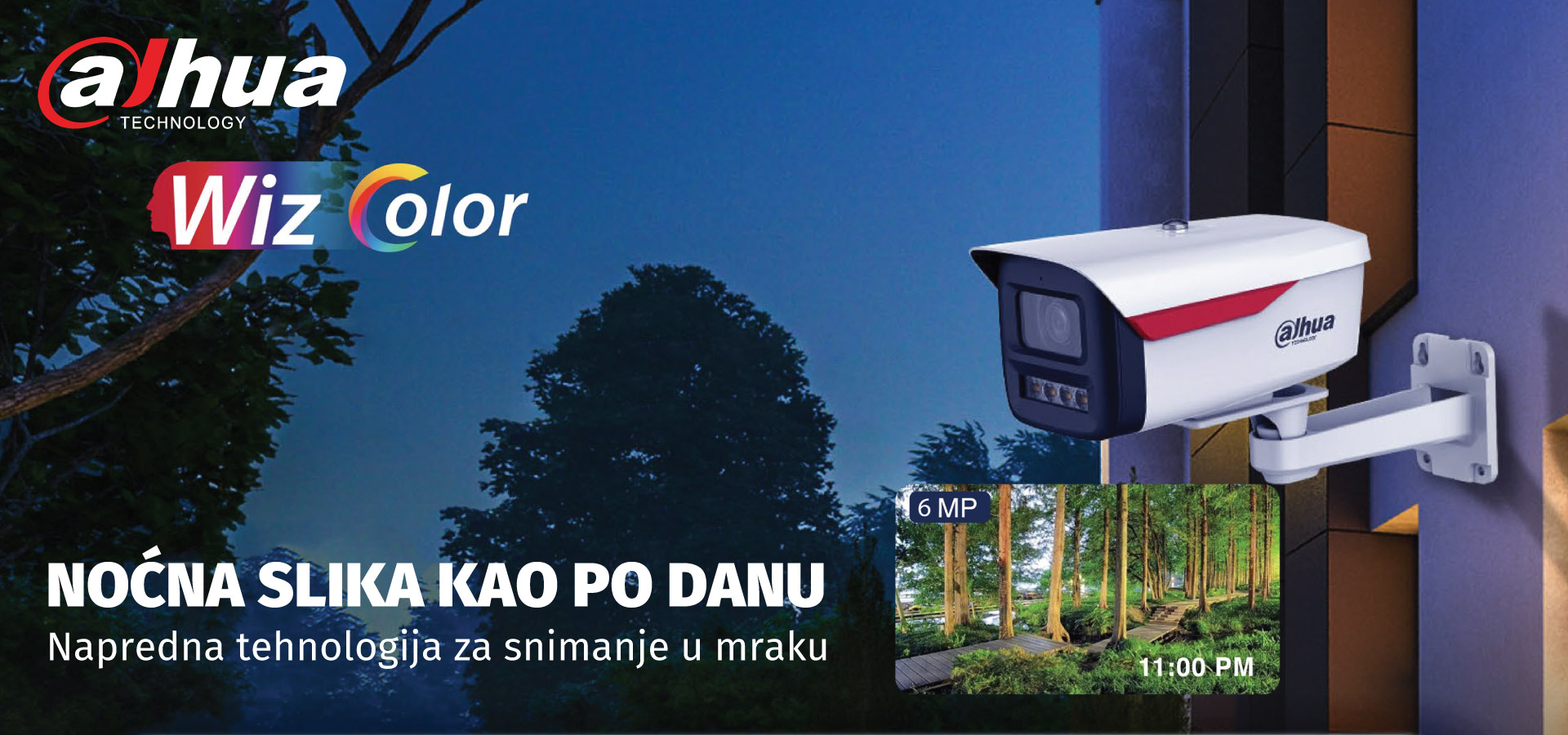 Dahua Wizzcolor kamere