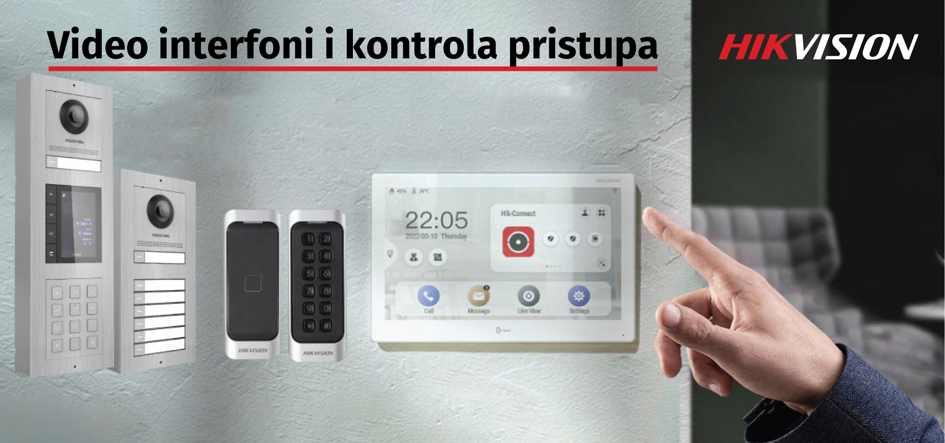 Hikvision interfoni i kontrola pristupa