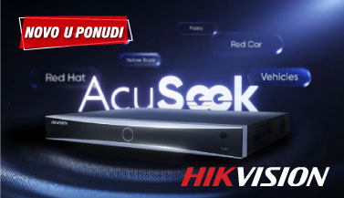 Hikvision AcuSeek snimači sa naprednom pretragom