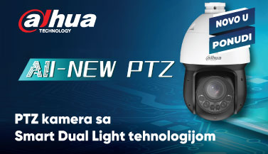 Dahua PTZ kamere sa  Smart Dual Light tehnologijom