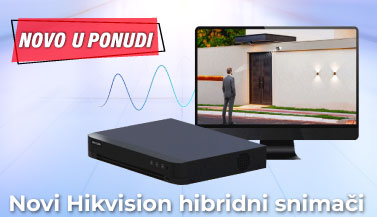 Novi Hikvision hibridni snimači