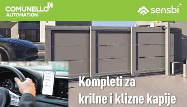 Kompleti motora za klizne i krilne kapije 