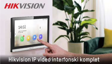 Hikvision interfonski sistem sa prepoznavanjem lica