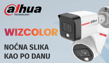 Dahua IP kamere sa WizColor tehnologijom