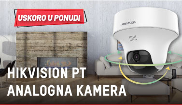 Hikvision PT upravljiva analogna kamera